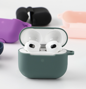 Per Airpods 4 Case in Silicone copertura totale guscio protettivo antiurto per <span class=keywords><strong>Apple</strong></span> auricolari senza fili per Airpods 4 custodia in Silicone - Product Image 3