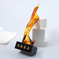 Cristal de marbre, Trophée, Médaille personnalisée, Personnalisé, Récompense créative, Gravure, Récompense de champion, Souvenir de réunion annuelle d'entreprise