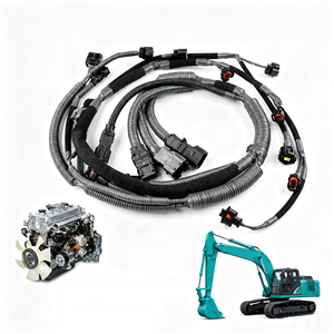 Faisceau de câblage moteur d'excavatrice Corex (Série 4M50) pour Mitsubishi 4M50/4M50-T pour SK140-8/Kato HD512, pièce haute température - Product Image 1