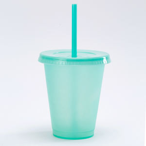 Vente en gros usine – Gobelets réutilisables en plastique PP de marque Eton, changeant de couleur, avec couvercles et pailles, logo personnalisé, tailles 16oz/22oz/24oz - Product Image 4