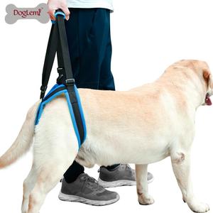 XL köpek koşum asansör kemer destek asansör koşum köpek yürüyüş naylon Polyester PVC yansıtıcı yastıklı şerit dekorasyon özellikleri - Product Image 4