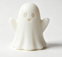 Ensemble de dessous-de-verre imprimés en 3D en résine SLA pour les fêtes, décoration de table pour Halloween, Noël, Pâques