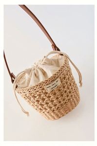 Cute <b>Hand</b> Made Summer Outdoor Dress Hollow Design Lady Girl Shoulder Bag <b>Mini</b> Beach Basket Bag - Product Image 6