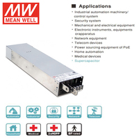 Fuente de Alimentación MEAN WELL MSP-1600 de 1600W con PFC, Voltaje Programable del 15-115%, CANBus Integrado, OVC III, 2xMOPP, Garantía de 5 Años