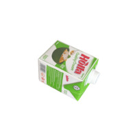 Emballage en carton biodégradable de 250 ml pour lait aseptique, emballage en brique pour boissons, thé, eau minérale, jus, vin