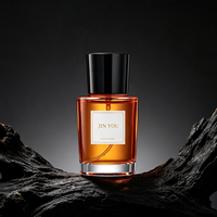 Flacon de parfum en verre de luxe personnalisé, cylindre avec pompe pulvérisatrice, flacon de parfum vide, 30 ml, 70 ml, 100 ml, emballage écologique anti-fuite