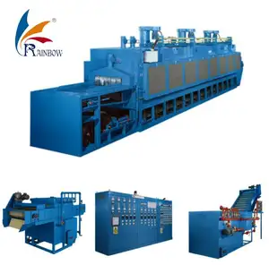 Hot sale continuous mesh belt furnace