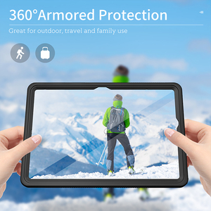 Fundas Impermeables para Tablet <span class=keywords><strong>Samsung</strong></span> <span class=keywords><strong>Galaxy</strong></span> <span class=keywords><strong>Tab</strong></span> A9+ A9 Plus 11 Pulgadas 2023 X210, Transparentes, de PET, con Protector de Pantalla Integrado - Product Image 3