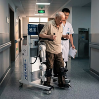 Exosquelette robot portable et pliable, alimenté par batterie, dispositif de soutien à la marche et de rééducation des membres inférieurs