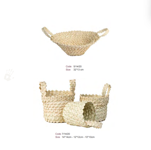 <b>Large</b> Handwoven Natural <b>Basket</b> Eco-Friendly Storage <b>Basket</b> Home Decor Kitchen Organizer Sustainable Artisan - Product Image 6