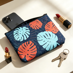 Sacs cadeaux <span class=keywords><strong>en</strong></span> toile de <span class=keywords><strong>voile</strong></span> vierges avec fermeture éclair, portables, personnalisables, grande capacité, pour maquillage, porte-stylos publicitaires, petits modèles, vente <span class=keywords><strong>en</strong></span> gros - Product Image 3