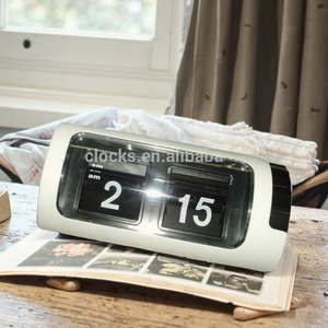 Hiện đại đơn giản Thiết kế thời trang tự động lật lịch nhà văn phòng trang trí bảng đồng hồ reloj - Product Image 4