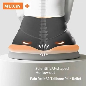 <span class=keywords><strong>Coussin</strong></span> <span class=keywords><strong>de</strong></span> siège en mousse à mémoire <span class=keywords><strong>de</strong></span> forme pour hémorroïdes, soulagement <span class=keywords><strong>de</strong></span> la pression lombaire pour chaise <span class=keywords><strong>de</strong></span> bureau, décompression du coccyx, <span class=keywords><strong>coussin</strong></span> pour femme enceinte - Product Image 3