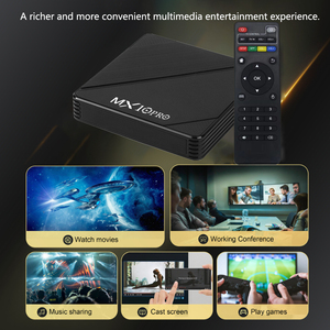 Topleo Android Tv Box al por Mayor Onn Frete Gratis Set Top Box 4k <span class=keywords><strong>Mx10</strong></span> Pro Android 13 Certificado Smart Tv Box - Product Image 2