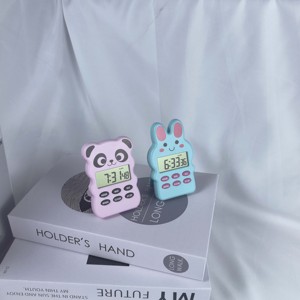 Minuteur numérique visuel multifonctionnel en plastique écologique avec mode alerte silencieux et fonction de rappel de mémoire, horloge de veilleuse 24 heures pour enfants et bureau - Product Image 5