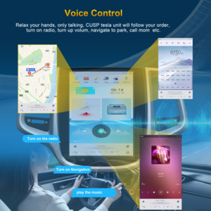 Autoradio multimédia Android 10,4 pouces avec écran tactile et CarPlay pour CHANGAN EADO 2012-2016 - Product Image 3