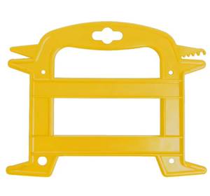 Support de rangement extérieur Tiger-Head pour cordes d'ombrelle et laisses d'animaux, avec un design élégant en forme de cadre enroulé - Product Image 5