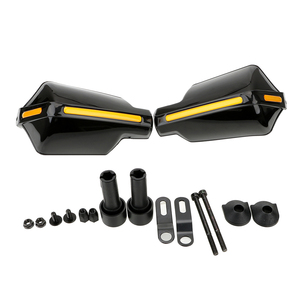 オートバイ ハンドガード ハンドルプロテクター シールド ハンドルバー用 汎用バイクアクセサリー 1ペア - Product Image 1