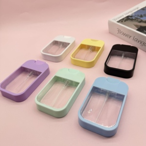 45ml Credit Card Perfume Spray Bottle Portable <b>Pocket</b> <b>Plastic</b> Sprayer Custom Logo Travel Bottle - Product Image 6