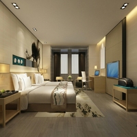 Ensemble de mobilier d'hôtel sur mesure certifié CE, directement de l'usine, pour projet de chambre d'hôtel 5 étoiles