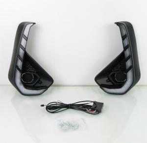 Nhà Máy LED Ban Ngày Chạy Ánh Sáng Cho 2024 Toyota <span class=keywords><strong>Hilux</strong></span> Revo DRL <span class=keywords><strong>2025</strong></span> <span class=keywords><strong>Hilux</strong></span> Xe Trắng Đèn Sương Mù Bìa Với Năng Động Tín Hiệu Lần Lượt - Product Image 4