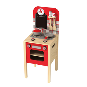 Casa de juegos de madera para niños, juego de barbacoa pequeño de chef, parrilla, juguete de cocina, juego de simulación, barbacoa, 26 Uds. - Product Image 5