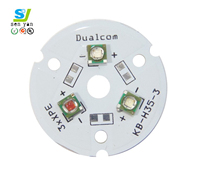 Module d'éclairage LED linéaire rond pour réfrigérateur 150W 12W Rgbw, pilote PCB pour plaques LED T8, circuit imprimé LED Cree avec PCB Gerber