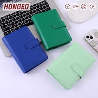 Nouvelle sortie Hongbo : Organiseur de budget A6 à spirale avec couverture en tissu, 11 couleurs, avec enveloppes pour organiser l'argent et les factures