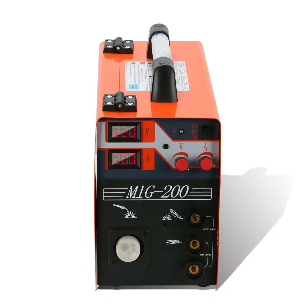 Hight quality Mig 200amp Multi Process 5 In 1 Tig Mma Mig Welding Machine Gas Co2 Gasless Welders