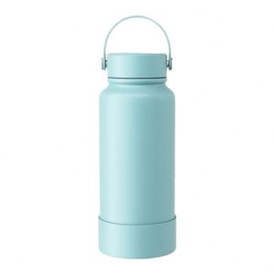 Botella de Agua Aislada de Acero Inoxidable de 650 ml, Estilo Moderno, Base Antideslizante, con Asa, Diseño Personalizado - Product Image 5
