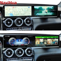 Écran tactile double 12,3 pouces, nouveau design pour Mercedes Benz Classe C GLC W205 X253 NTG 5.0 5.5 6.0, autoradio, mise à niveau Carplay, 128 Go