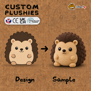 Juguetes de Peluche con Logotipo Personalizado, Animales de Peluche Personalizados, Lindos Diseños de Animales, Juguetes de Peluche de <span class=keywords><strong>Erizo</strong></span> para Niños - Product Image 1