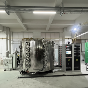 Machine de revêtement par dépôt à l'arc sous vide, cibles Ti/Cr, équipement de revêtement PVD multicolore pour verres et bols - Product Image 1