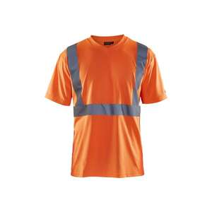 BLAKLADER - 331310095300M Camiseta Hi-Vis Naranja-EAN 7330509255032 ROPA DE TRABAJO DE LA HI-VIS - Product Image 1