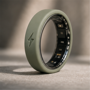 Funda Protectora de Silicona Sage Lightning Ring para Oura Ring 4 Gen 3, con Logotipo Personalizado, Diseño Energy Bolt, Antiarañazos - Product Image 1