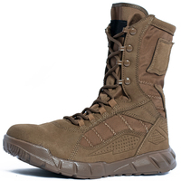 Bottes tactiques de désert pour hommes, chaussures de montagne respirantes pour l'extérieur, bottes mi-mollet