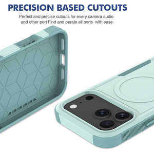 Coque de téléphone Apple 17Air magnétique pour iPhone 16 Pro Max, <span class=keywords><strong>protection</strong></span> antichoc à quatre coins - Product Image 5