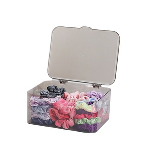Transparent Cosmetic Organizer With <b>Drawers</b> 10-20L <b>Plastic</b> <b>Storage</b> Box For Makeup Jewelry Cards Masks Sundries Simple Style - Product Image 5