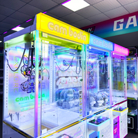 Machine à griffes d'arcade mini personnalisable pour peluches, cadeau pour petites entreprises, machine à poupées géante sans lecteur de billets ni monnayeur