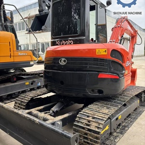 Excavadora Usada en Japón, Mini Excavadora Kubota U55 de 5.5 Toneladas, Kubota U55 U48 U40 U35 KX155, Mini Excavadora Kubota U55 de Segunda Mano en Venta, EPA - Product Image 5
