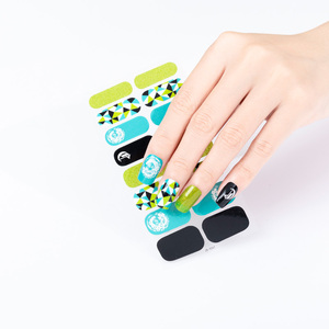 Set di involucri per <span class=keywords><strong>unghie</strong></span> ecologici impermeabili 2D con Design speciale adesivi per <span class=keywords><strong>unghie</strong></span> per uso minimo 100 pezzi - Product Image 2
