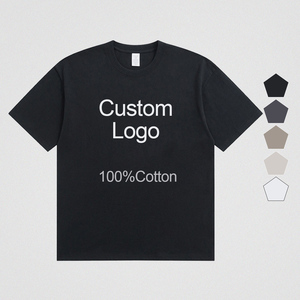 Camiseta de Hombre al por Mayor, 100% Algodón, Resistente, 250gsm, Corte Ajustado, Cuello Redondo, Impresión Serigrafiada, para Uso como Capa Base - Product Image 1