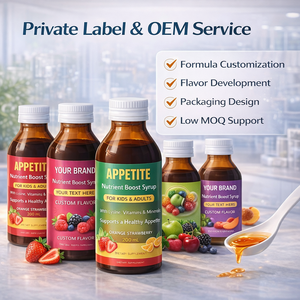 Jarabe <span class=keywords><strong>para</strong></span> Estimular el Apetito de Marca Privada <span class=keywords><strong>para</strong></span> Niños y <span class=keywords><strong>Adultos</strong></span>, con Lisina y Vitaminas, Apoyo Nutricional, Fórmula Personalizada OEM ODM, Venta al Por Mayor - Product Image 6