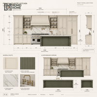 Cuisine complète sur mesure, armoires modernes de luxe gris mat, étagères à ouverture par pression avec LED, crédence en marbre, fabrication directe OEM