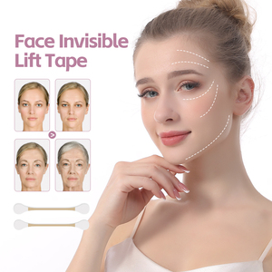 Patchs anti-rides en V <span class=keywords><strong>pour</strong></span> femmes, bande de lifting instantanée douce <span class=keywords><strong>pour</strong></span> la peau <span class=keywords><strong>pour</strong></span> le contour de la mâchoire, du cou et des <span class=keywords><strong>yeux</strong></span> - Product Image 1