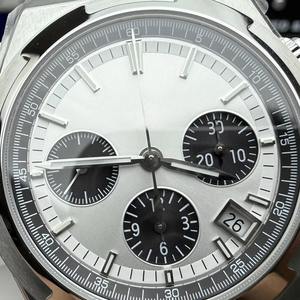 Luxury Design VC5500 Four Face Calendar Display Waterproof Sports Adult Men's Flyback Chronograph Rubber <b>Mechanical</b> <b>Watch</b> - Product Image 2