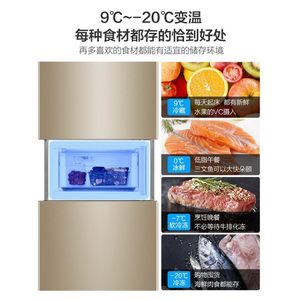 Top-Freezer <b>Refrigerator</b> 565x622x1760mm Frost-Free 218L Capacity For Home Use - Product Image 3