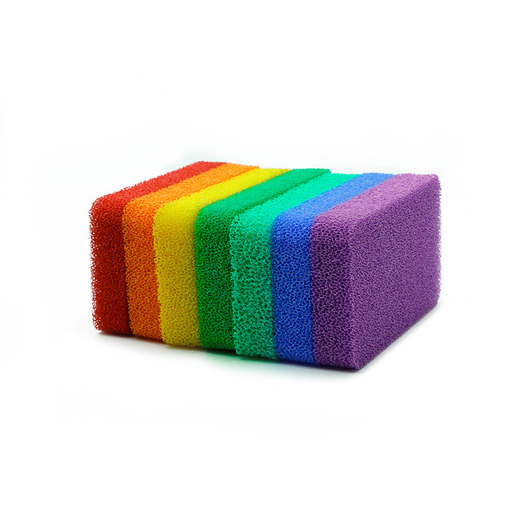 Best selling odorless kitchen cleaning absorbent recycle dish silicone sponge for kitchen cleaning