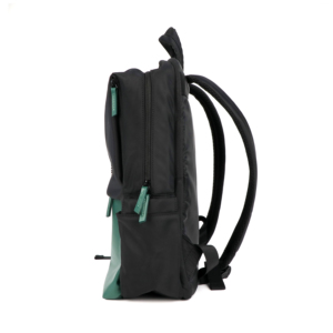 Professional Daily Transit Backpack Sleek Carbon Black Emerald Green Waterproof Laptop <strong>Bag</strong> for Business Travel Fashion Unisex - Product Image 3
