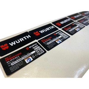 Autocollants étiquettes de logo nouveauté paquet d'impression personnalisé feuille d'étiquette d'autocollant de gel de vinyle en relief de forme 3D - Product Image 3